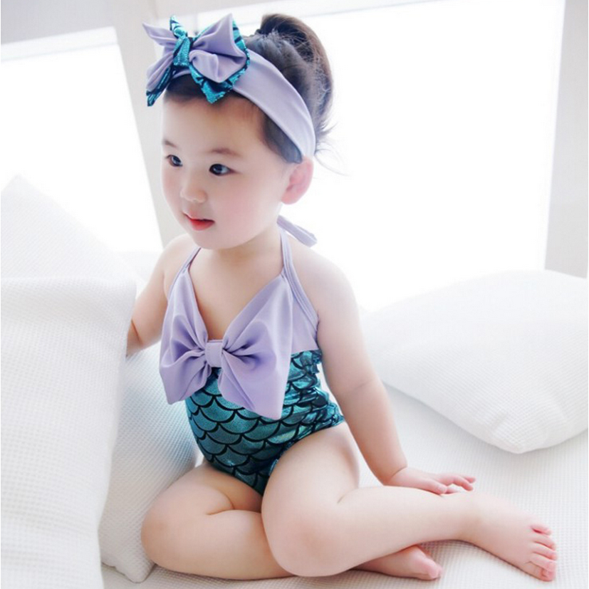 Maillot de bain fille en spandex - Ref 2549095