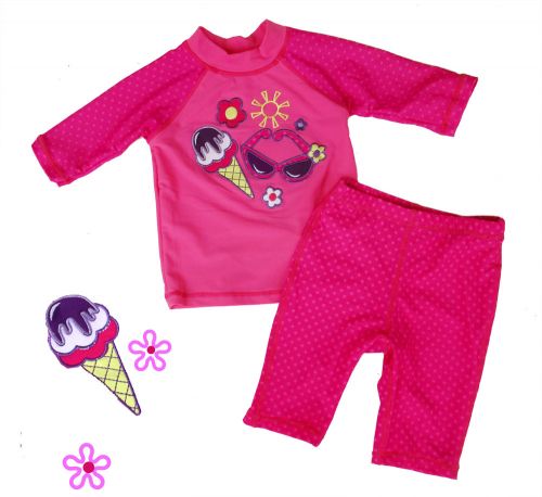 Maillot de bain fille en spandex - Ref 2549097