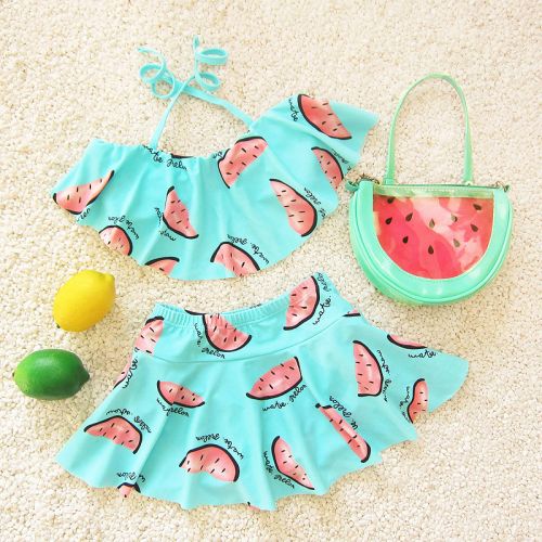 Maillot de bain fille en nylon - Ref 2549101