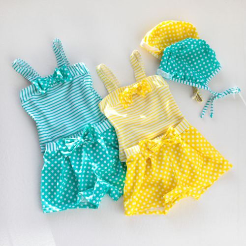 Maillot de bain fille SEA SHELL en spandex - Ref 2549105