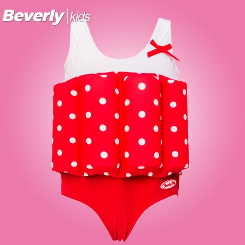 Maillot de bain fille BEVERLY KIDS en spandex - Ref 2549134