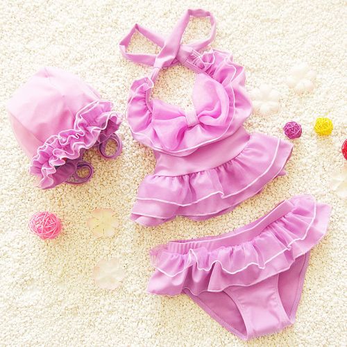 Maillot de bain fille en nylon - Ref 2549139