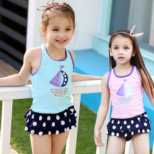 Maillot de bain fille VIVO-BINIYA en nylon - Ref 2549160