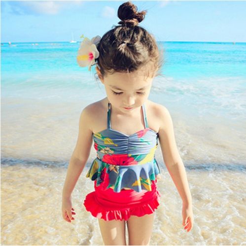 Maillot de bain fille en nylon - Ref 2549165
