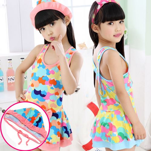 Maillot de bain fille en polyester - Ref 2549208