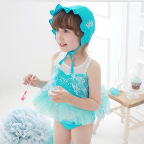 Maillot de bain fille en nylon - Ref 2549222