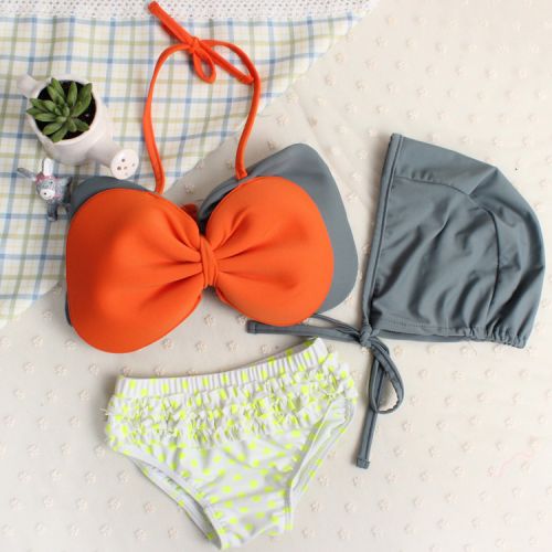 Maillot de bain fille en nylon - Ref 2549255