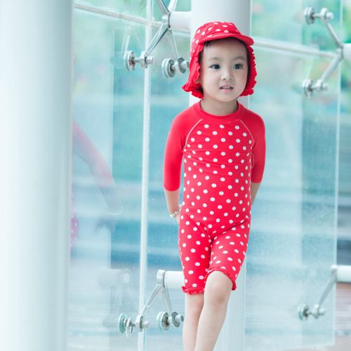 Maillot de bain fille KIDS en nylon - Ref 2549261