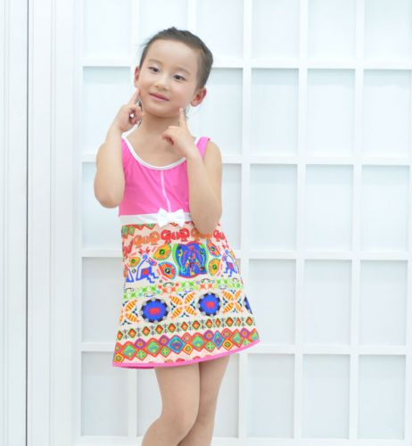 Maillot de bain fille en nylon - Ref 2549266