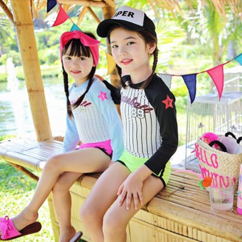 Maillot de bain fille en nylon - Ref 2549279