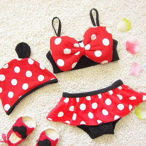 Maillot de bain fille en nylon - Ref 2549292