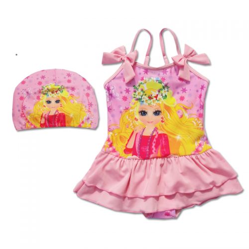 Maillot de bain fille en spandex - Ref 2549314