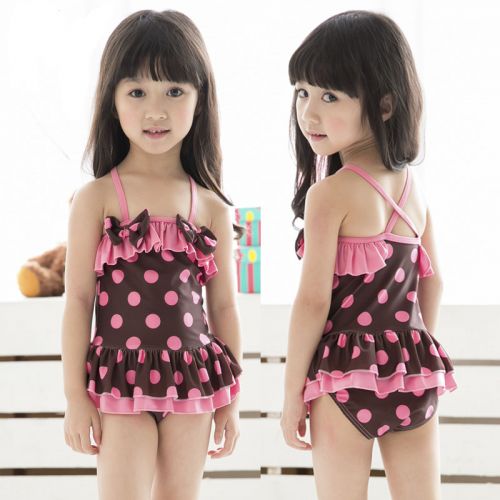Maillot de bain fille en nylon - Ref 2549322