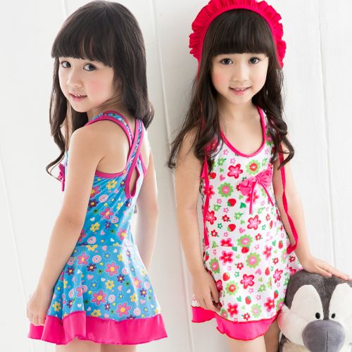 Maillot de bain fille en polyester - Ref 2549331