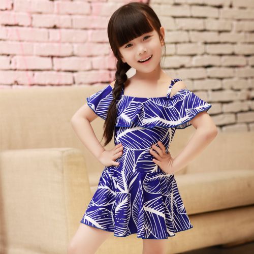 Maillot de bain fille en nylon - Ref 2549354