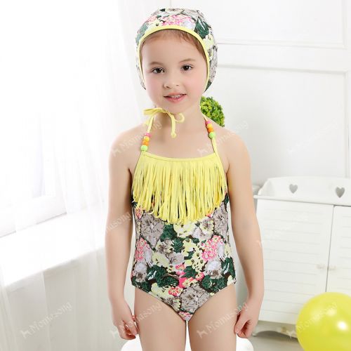 Maillot de bain fille MUMASONG en nylon - Ref 2549363