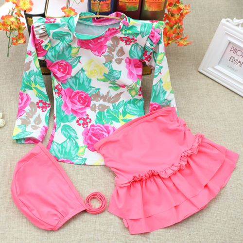 Maillot de bain fille en nylon - Ref 2549410