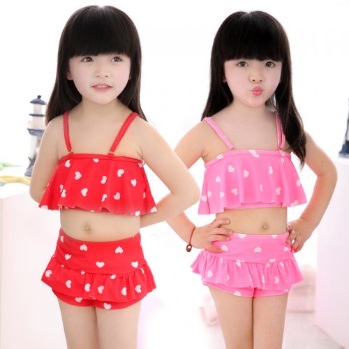 Maillot de bain fille en nylon - Ref 2549415