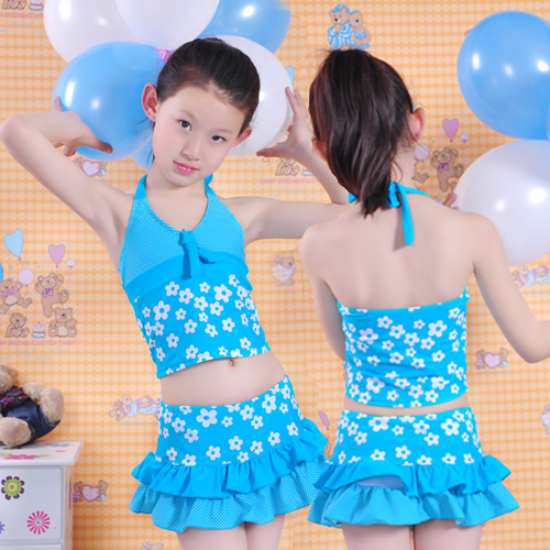 Maillot de bain fille en nylon - Ref 2549463