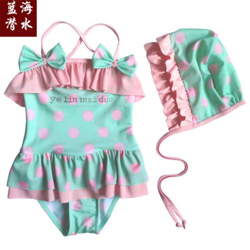 Maillot de bain fille en nylon - Ref 2549529