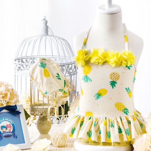 Maillot de bain fille DUDUAMPMUMU en nylon - Ref 2549571