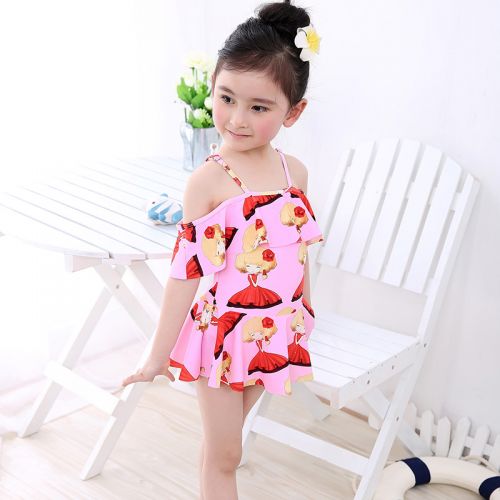 Maillot de bain fille en nylon - Ref 2549587