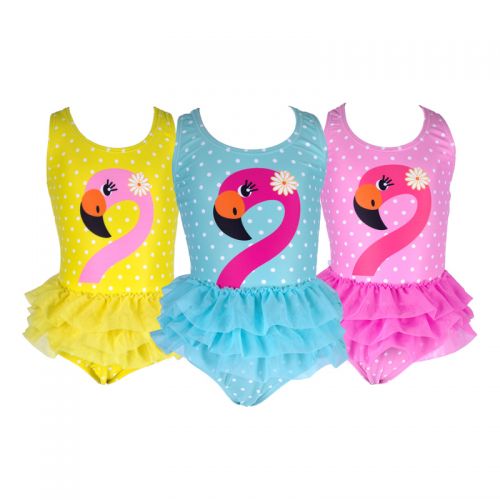 Maillot de bain fille en nylon - Ref 2549674