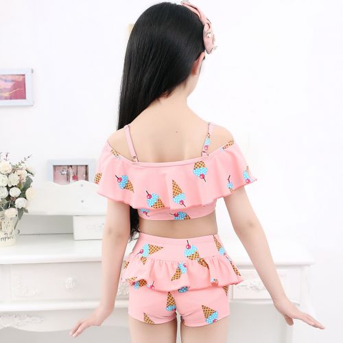 Maillot de bain fille en nylon - Ref 2549708
