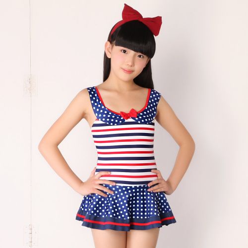 Maillot de bain fille en nylon - Ref 2549723