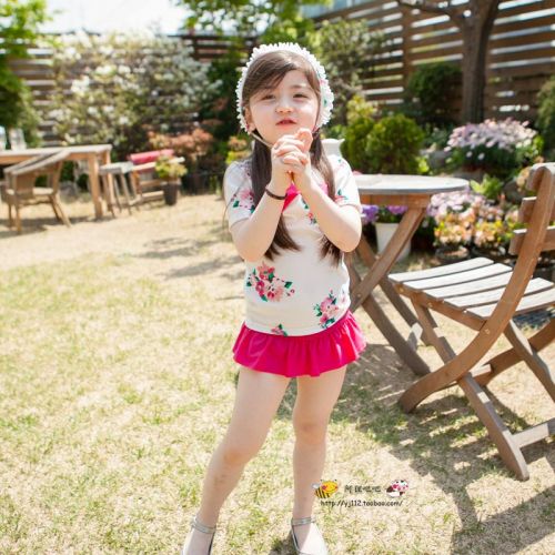 Maillot de bain fille DUDUMUMU en nylon - Ref 2549757