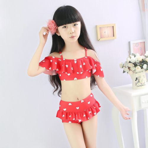 Maillot de bain fille en spandex - Ref 2549775