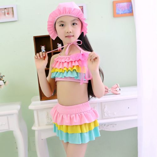 Maillot de bain fille en polyester - Ref 2549805