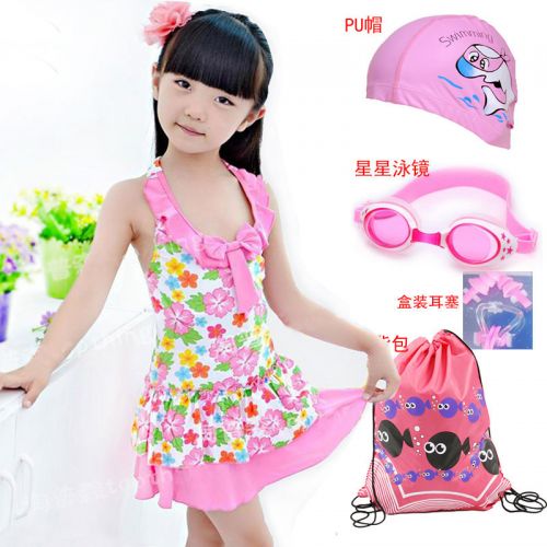 Maillot de bain fille TOP THING en polyester - Ref 2549831