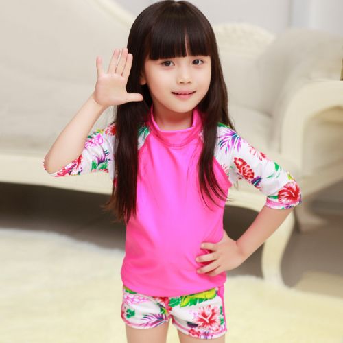 Maillot de bain fille en nylon - Ref 2549880