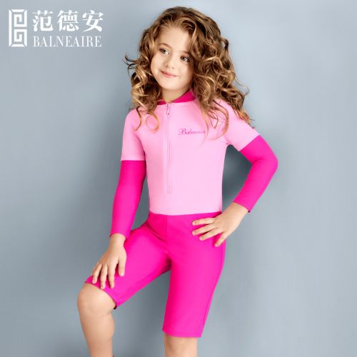 Maillot de bain fille BALNEAIRE en nylon - Ref 2549886