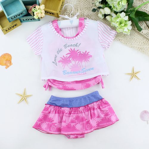 Maillot de bain fille en polyester - Ref 2549891