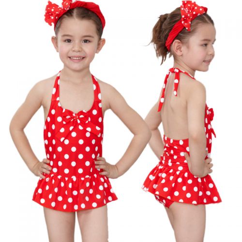 Maillot de bain fille en nylon - Ref 2549911