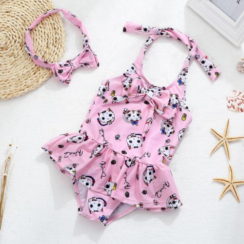 Maillot de bain fille en polyester - Ref 2549916