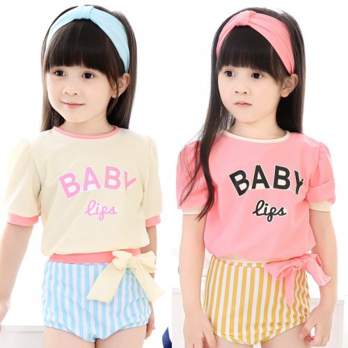 Maillot de bain fille en nylon - Ref 2549925