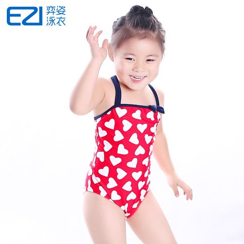 Maillot de bain fille en nylon - Ref 2549935