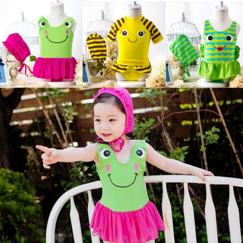 Maillot de bain fille DUDUAMPMUMU en nylon - Ref 2549953