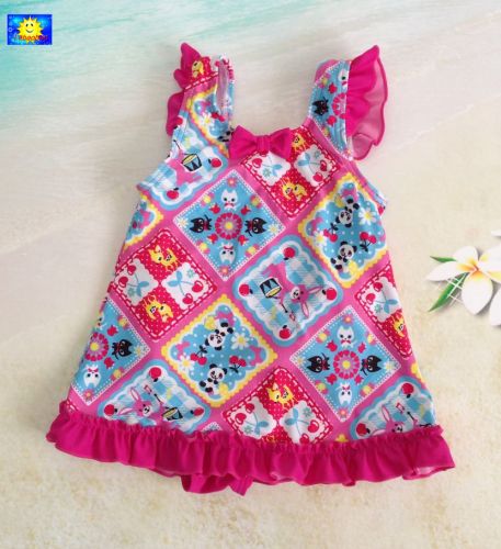 Maillot de bain fille en polyester - Ref 2549961