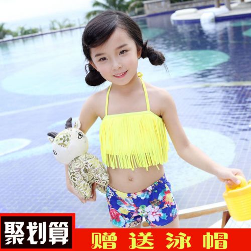 Maillot de bain fille en nylon - Ref 2549971