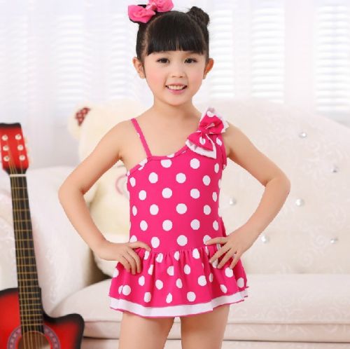 Maillot de bain fille en nylon - Ref 2550003