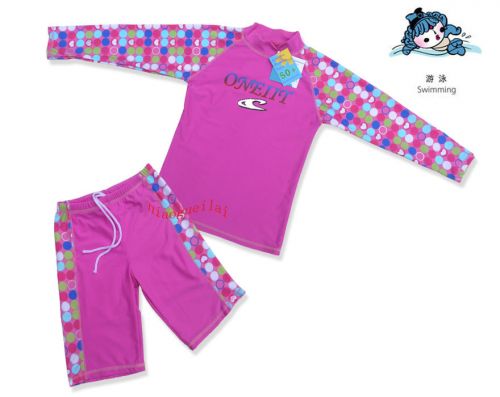 Maillot de bain fille en spandex - Ref 2550005