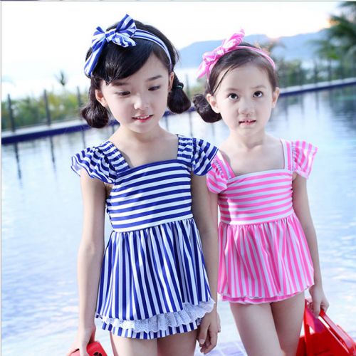 Maillot de bain fille en nylon - Ref 2550008