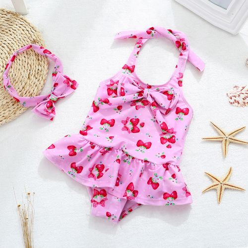 Maillot de bain fille en polyester - Ref 2550023