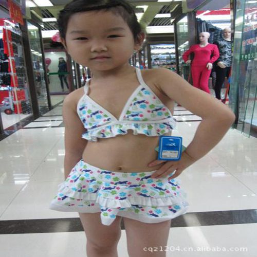Maillot de bain fille en nylon - Ref 2550041