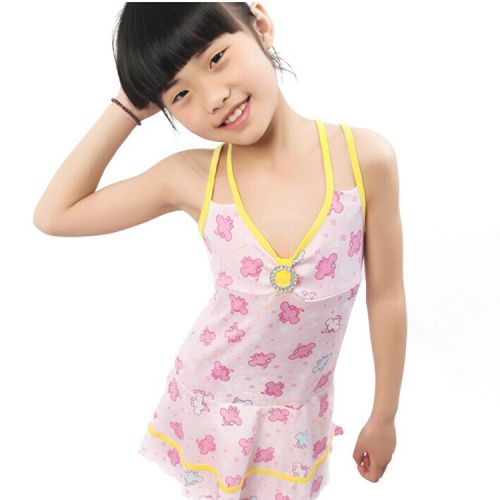 Maillot de bain fille en spandex - Ref 2550193