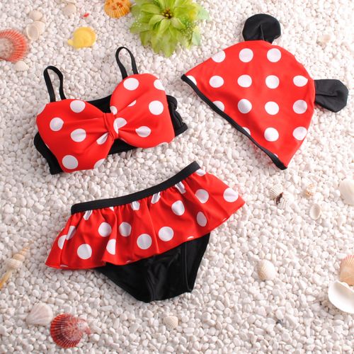 Maillot de bain fille en nylon - Ref 2550249
